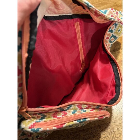 KAVU Rope Strap Sling Bag Crossbody Backpack Geometric Boho Outdoor Gorpcore - Picture 3 of 4